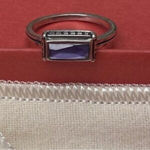 James Avery purple Palais gemstone ring